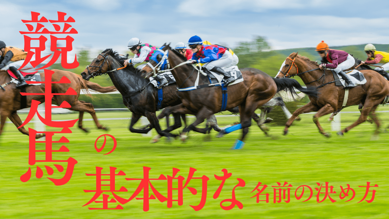 国際ルールがある?!競走馬の名前の決め方とは? | 二郎の競馬School