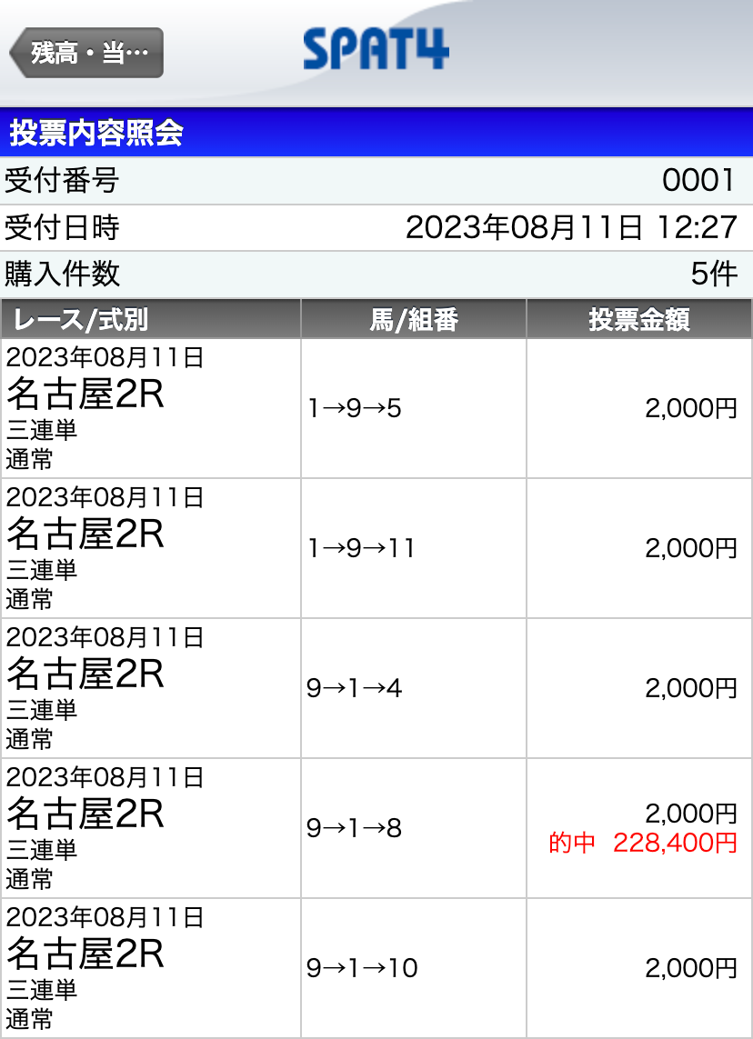 競馬　初心者　馬券　競馬エース　的中